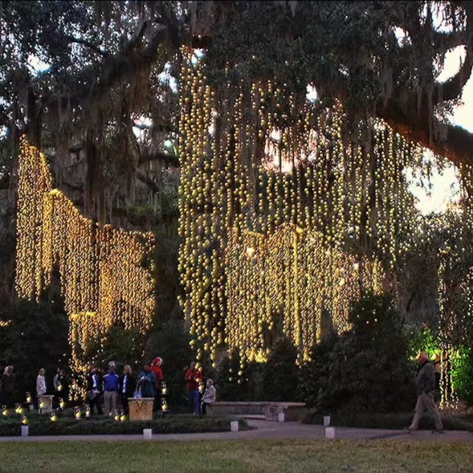 Wedding Fairy Light Curtain Waterfall Lights for Rental Connectable Fairy Lights Lighting-Decoration