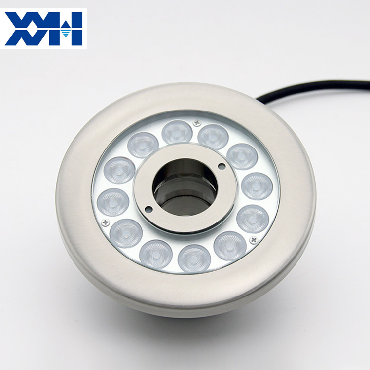 RoHS Outdoor IP68 Waterproof Submersible RGB DMX Underwater LED Fountains Lights