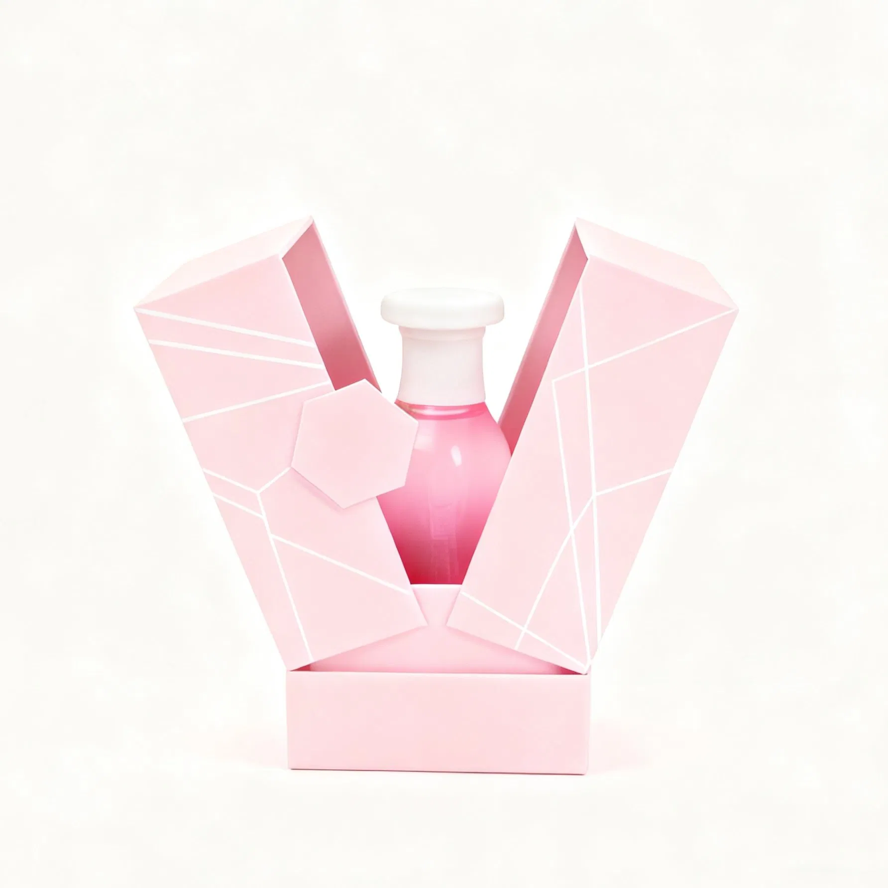 Hot Sale Custom Printing Logo Luxury Double Door Magnetic Perfume Gift Box