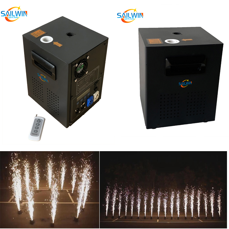600W Stage Effect DMX Spark Cold Machine Sparkler Waterfall Fireworks