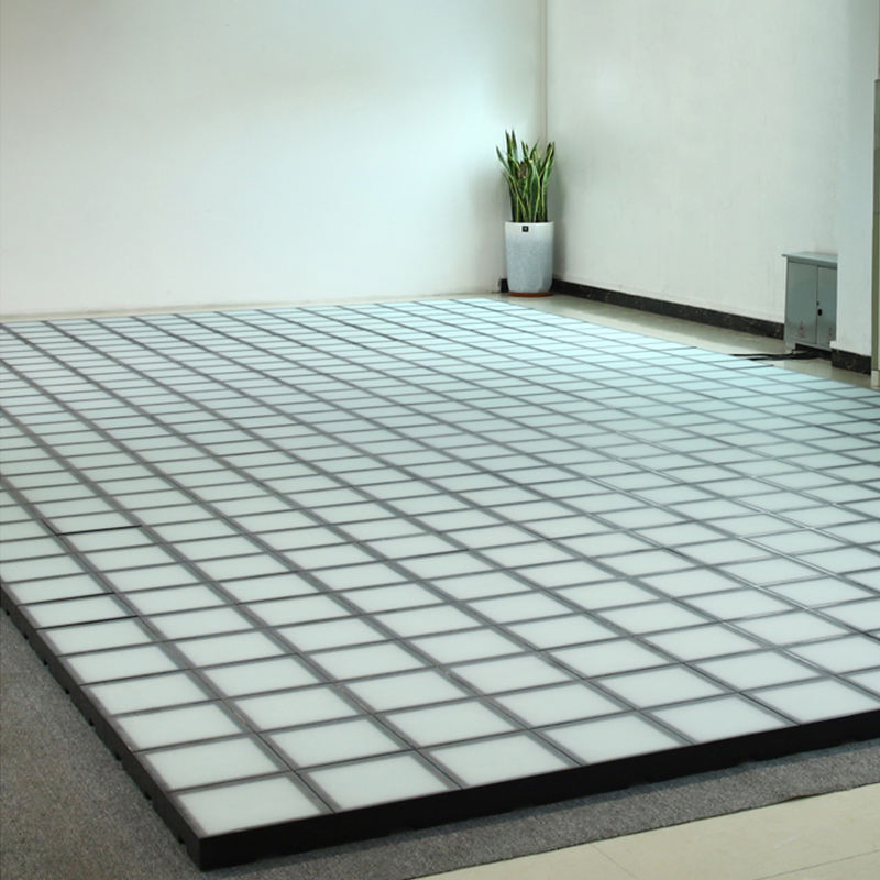 High-Efficiency LED Activate Dance Floor 30X30cm for Super Grid Interactive Light Game