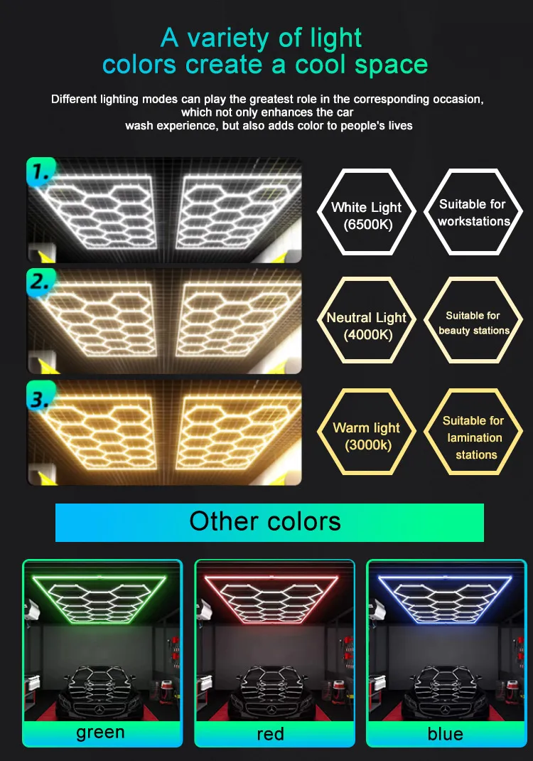 Hexagon Light Detail 3