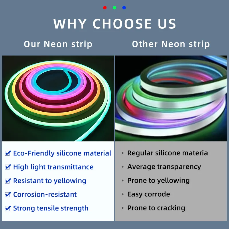 Neon Strip Light Detail 1