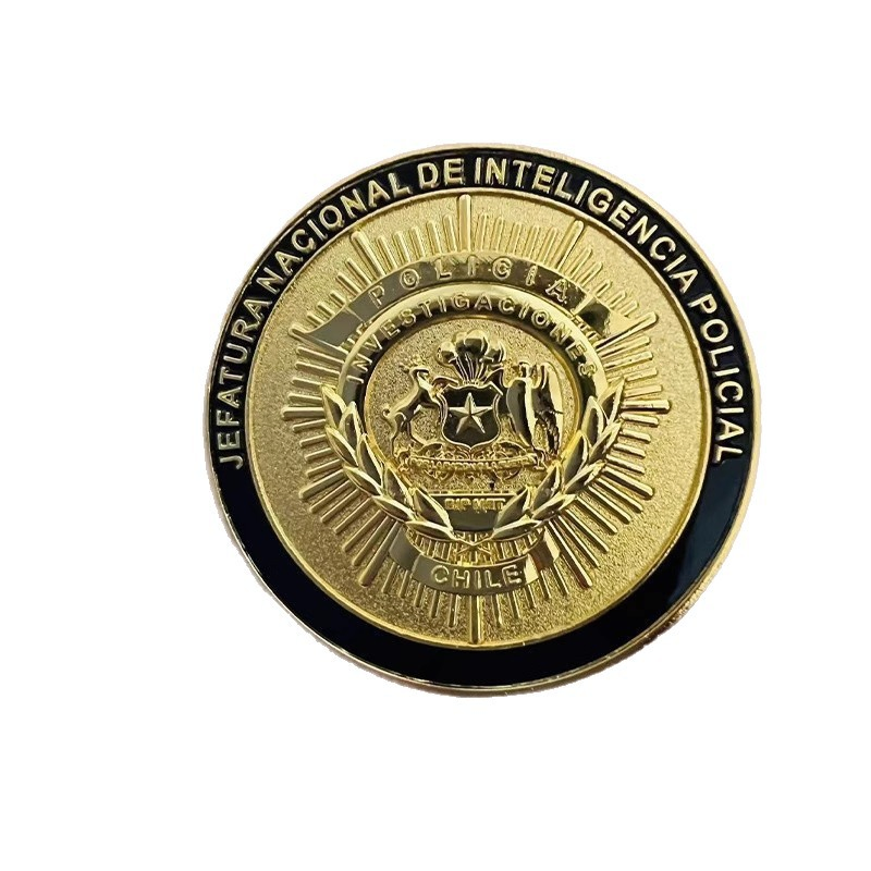 Exclusive Memorial Coin Featuring Unique Shield Motif for Collectors