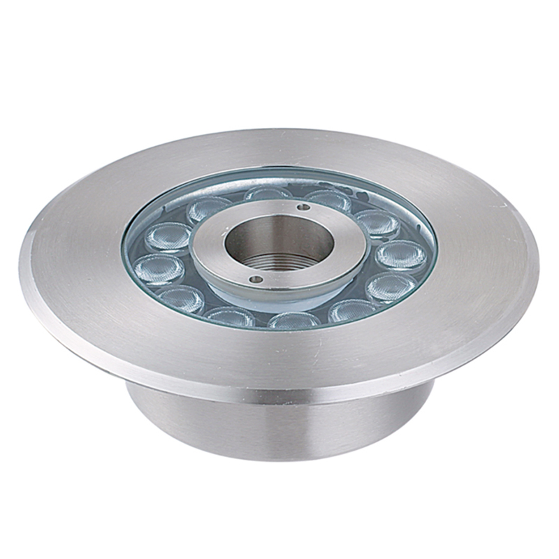 Outdoor Stainless Steel DMX Submersible IP68 Waterproof RGBW Underwater LED Fountain Lights