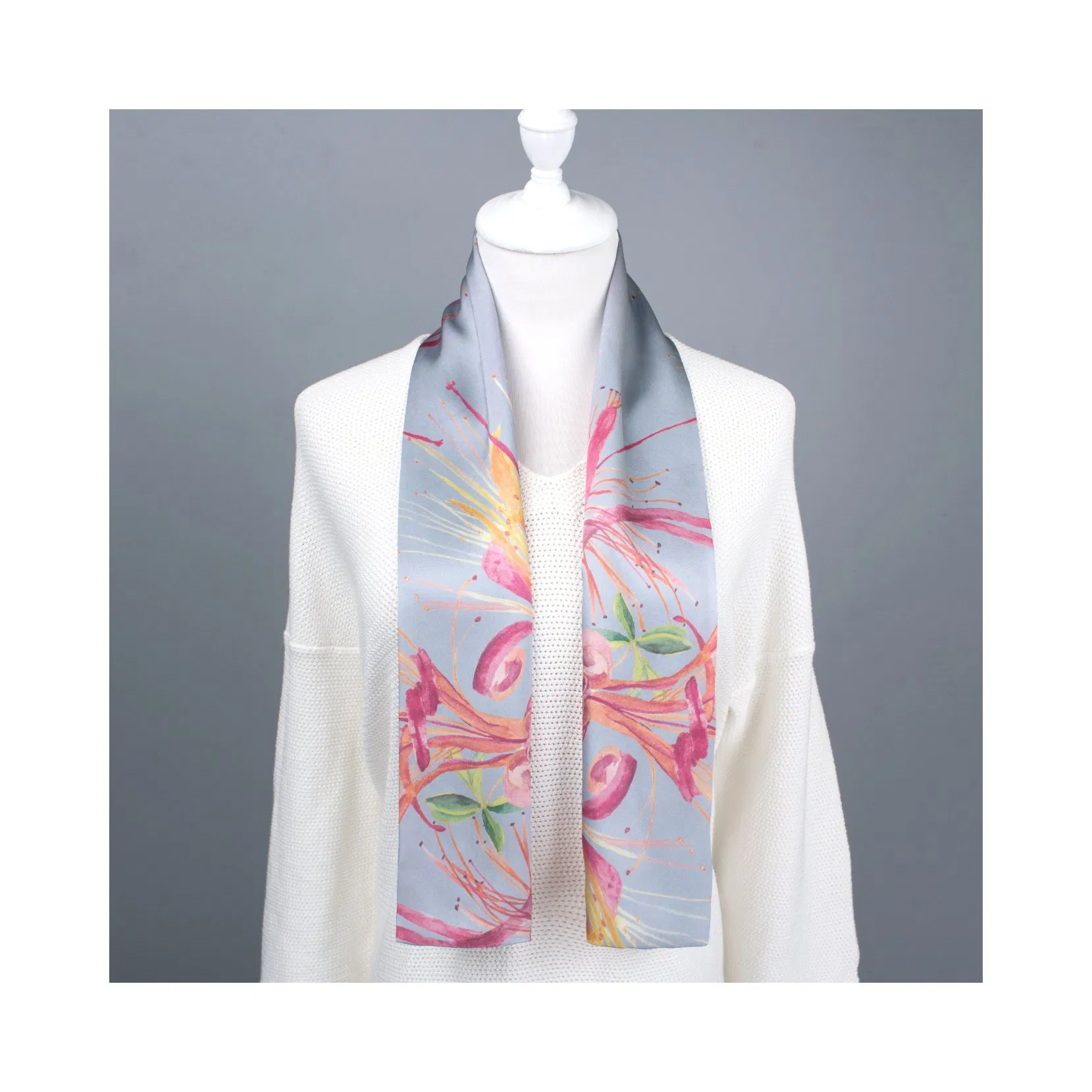 Custom Printing Silk Twilly Tie
