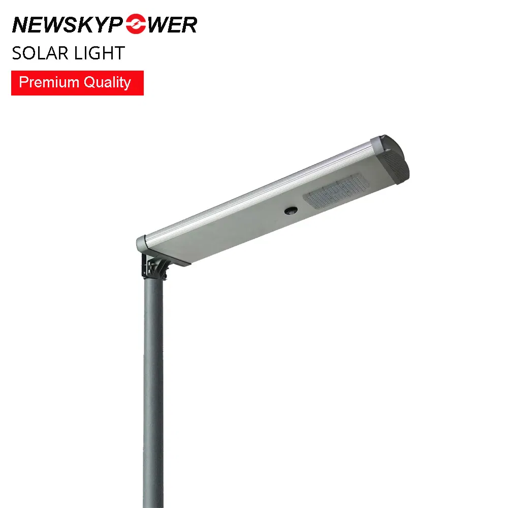 Commercial Government Project 150W LED Solar Street Light Garden Lamp with All in One Cast Aluminum for Outdoor Driveway Plaza Park Road