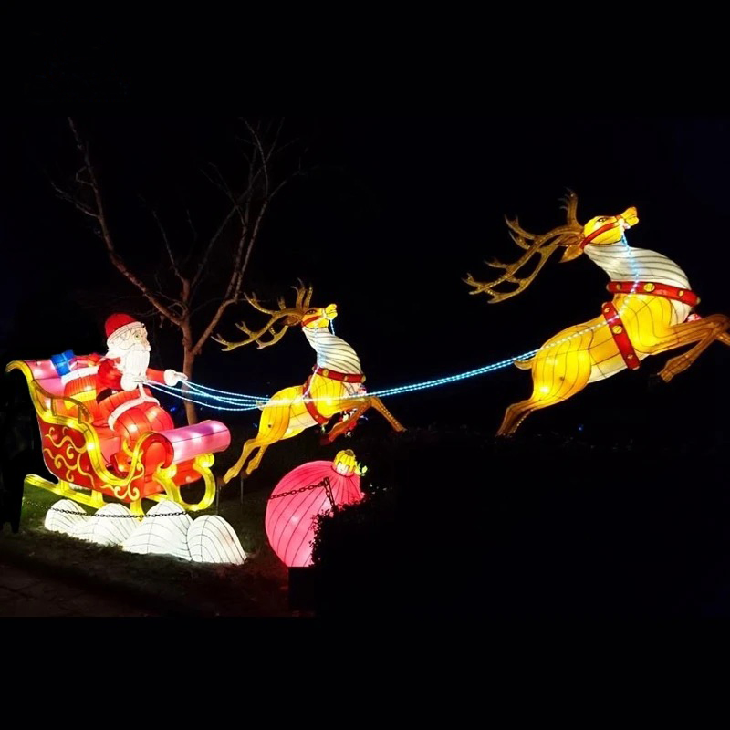 Giant Elephant Lantern Festival Light Custom Size Project Installation Warranty