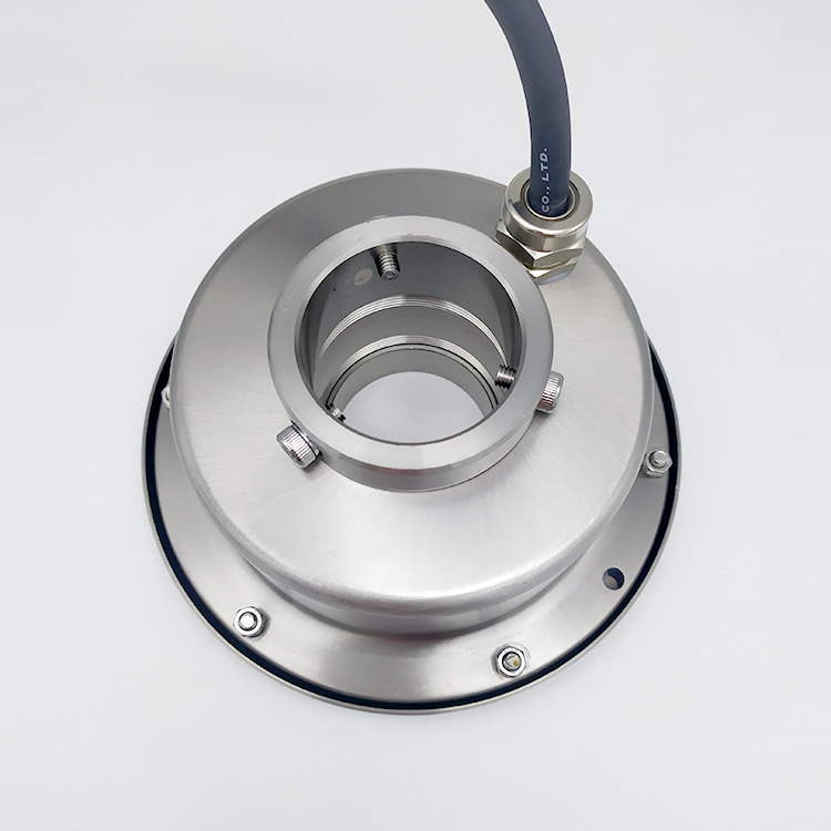 DMX Submersible IP68 Jet Underwater Laminar Recessed Ring LED Fountain Nozzle Light