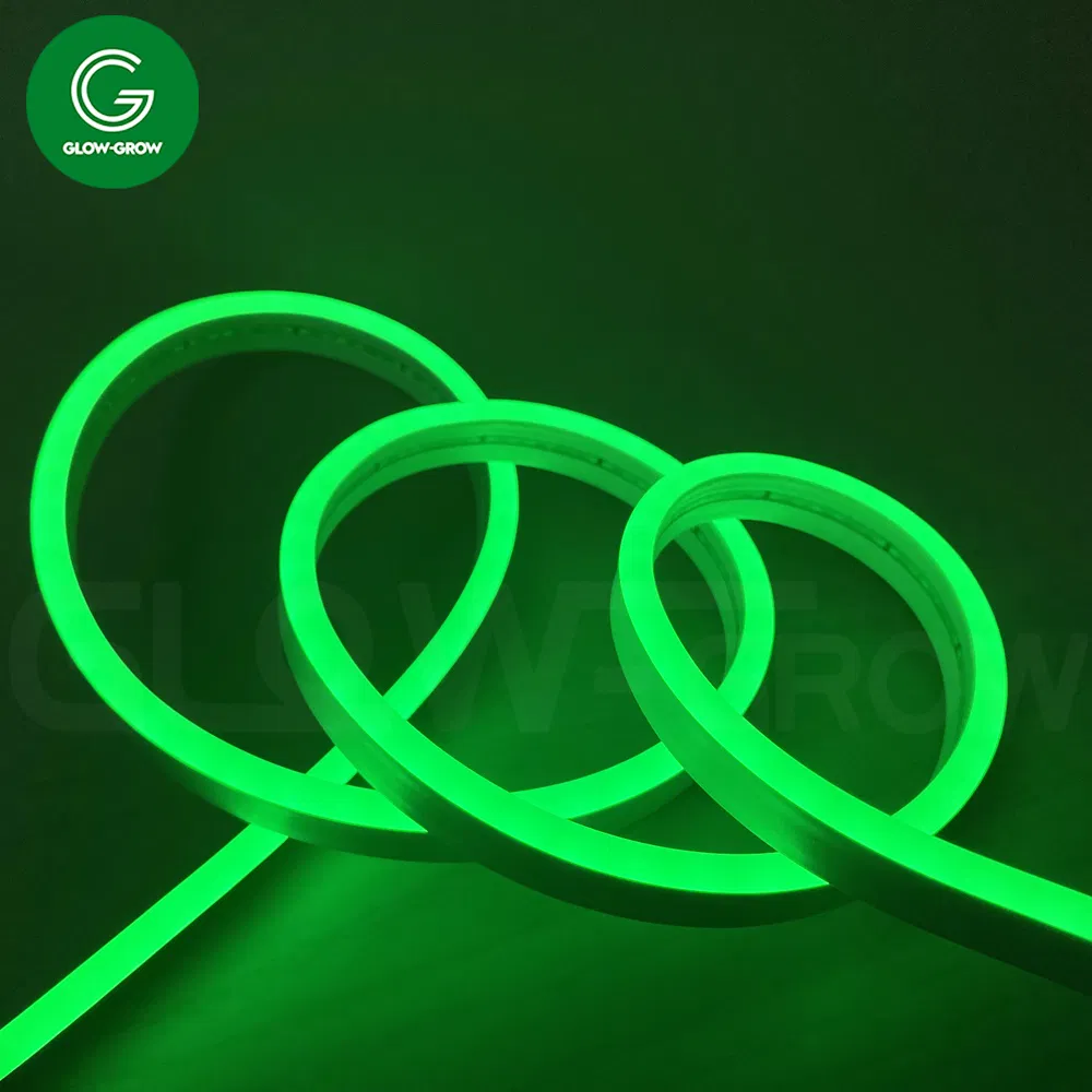 Factory Orange LED Strip DC12V Silicone Neon Flex Light for Indoor Outdoor Commercial Advertising Signboard Shop Logo DIY House Holiday Decoration