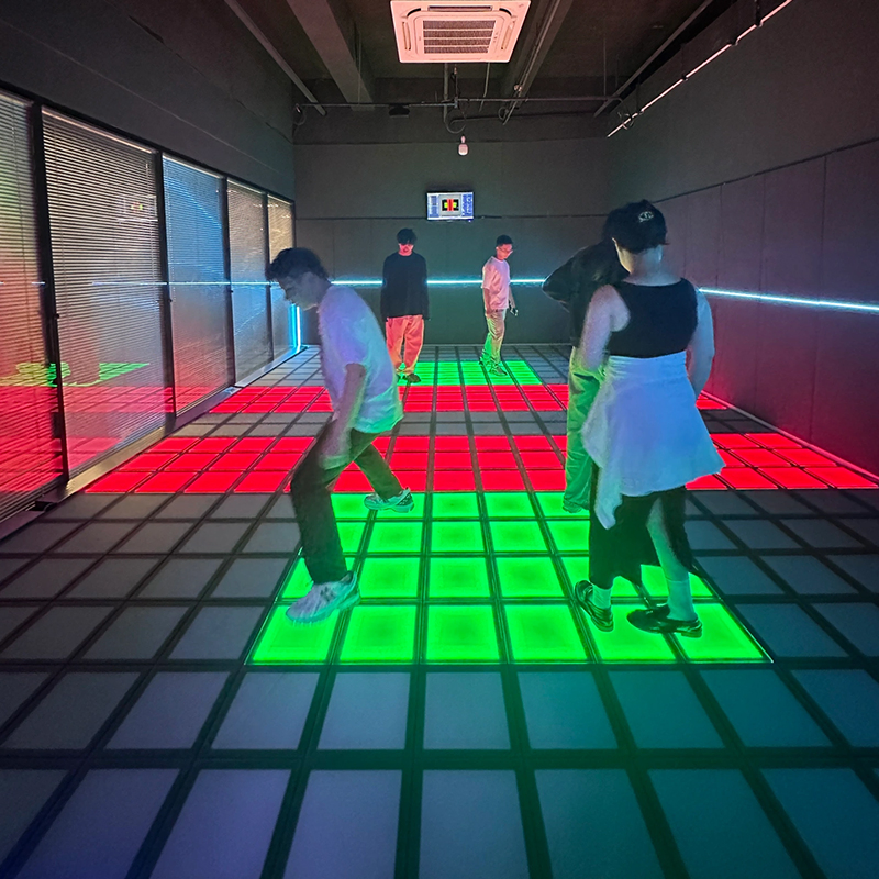 Activate Game LED Floor 30X30cm Interactive Light Active Game Interactive LED Dance Floor