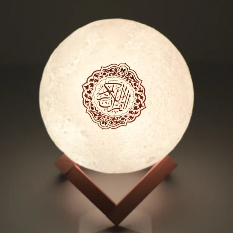 3D Moon Light Night Speaker