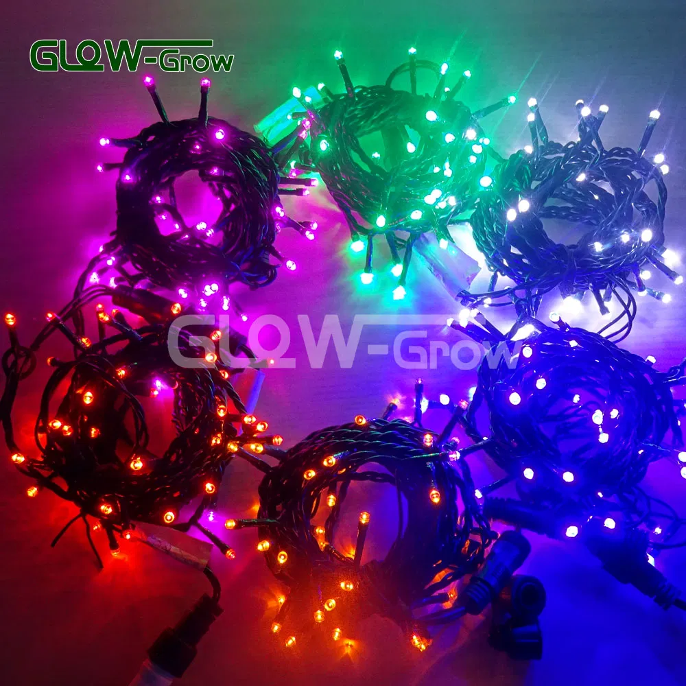 120V 230V Palm Tree Christmas Lighting LED Mini String Light for Holiday Decoration