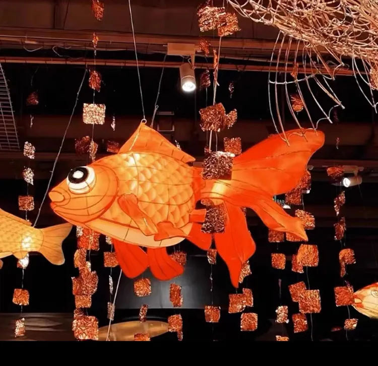 LED Fish Lantern Decoration