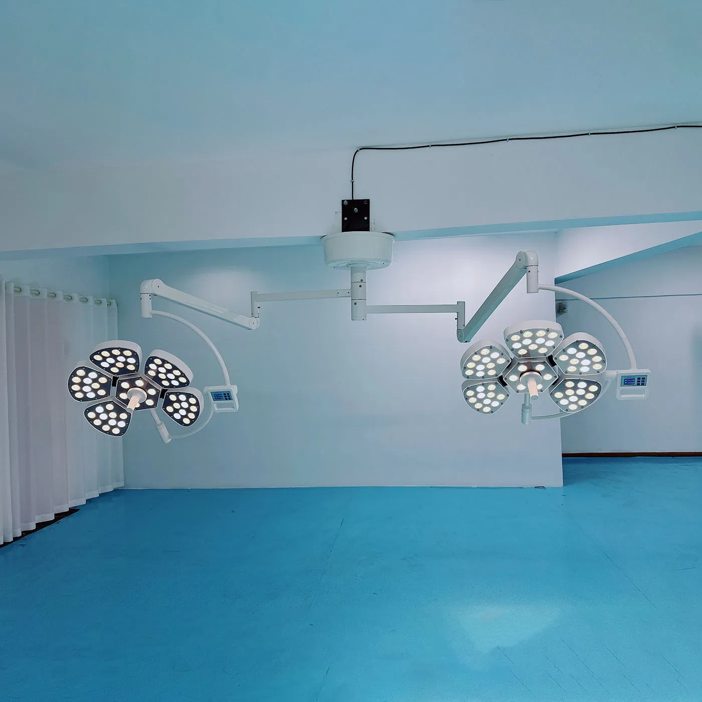 LED Shadowless Surgical Light Dental Surgical Lamp Operating Room Theater Light Adjustable Medical Light for Clinic