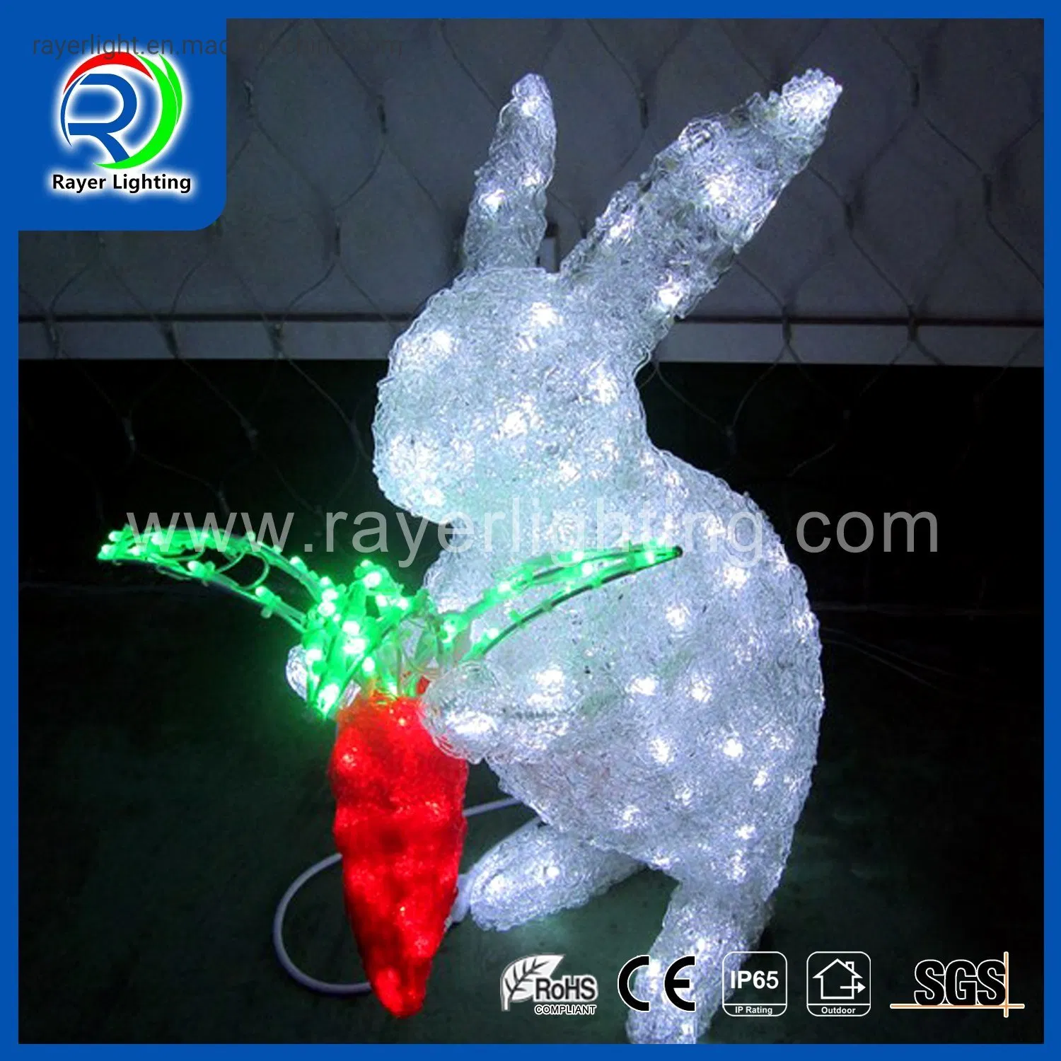 LED Easter Bunny Outdoor Light Decoration Light LED Motif Light Rabbit Light