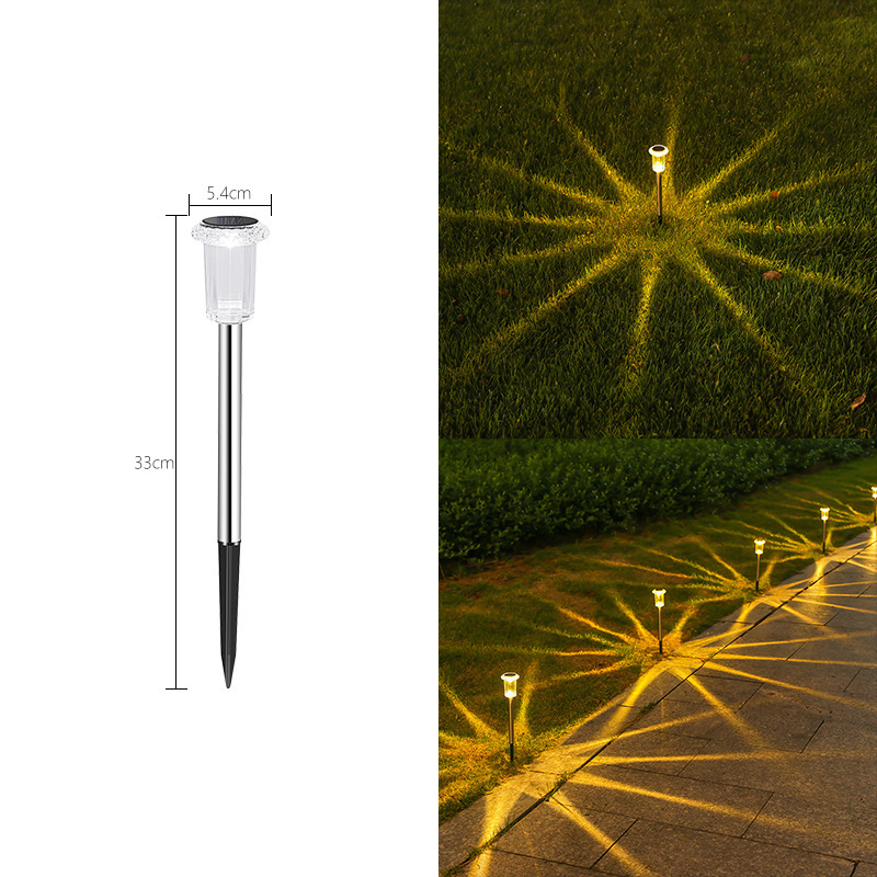 Dusk to Dawn Photocell Stake Included Outdoor Landscape Lighting Lamp Garden LED Solar Path Light