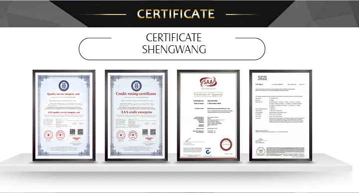 Certifications