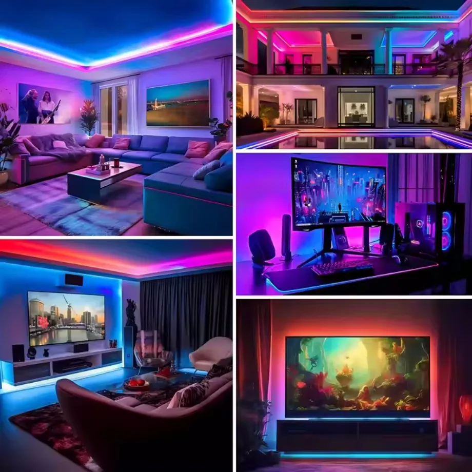 Full view of RGBIC Chasing Strip