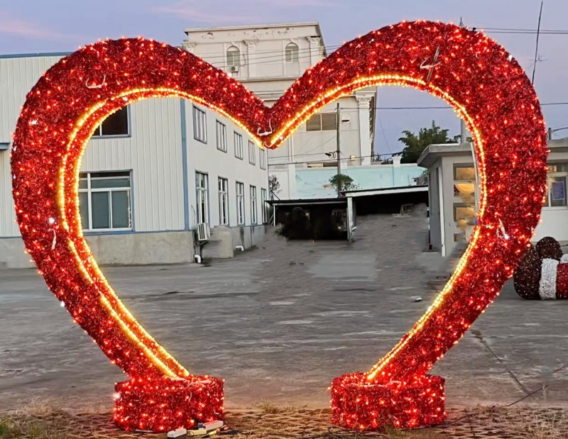 Wedding Festival with 3D Motif Lights, High Quality Time Tunnel