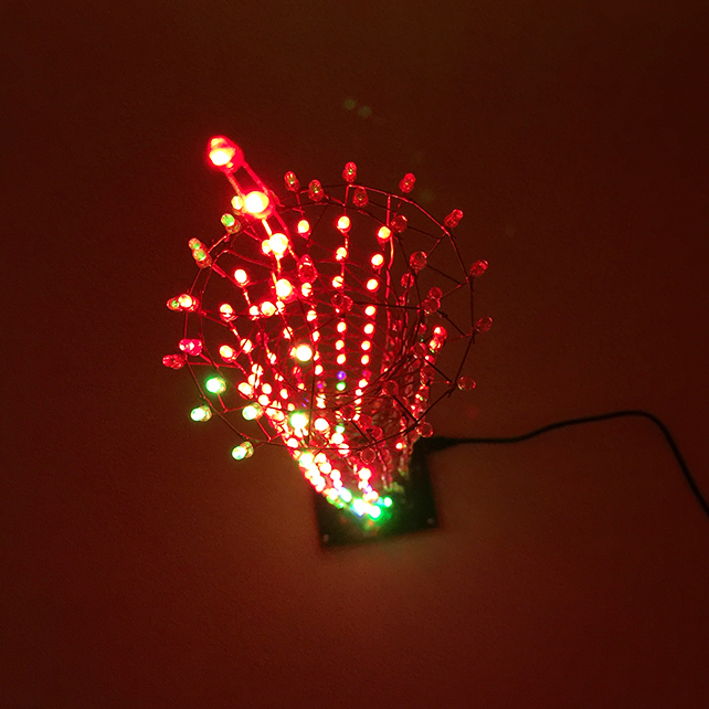 DIY Electronic Welding Pieces Macao Tower Colorful LED Rhythm Lights DIY Electronic Products