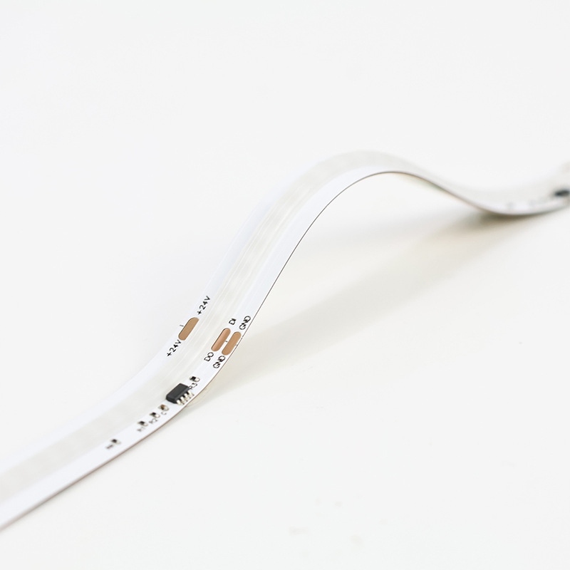 Addressable Magic Digital Dotless COB Stripe Tape 24V 720LEDs 720 Chips Pixel Silicone Flex RGB Smart LED Strip Lights