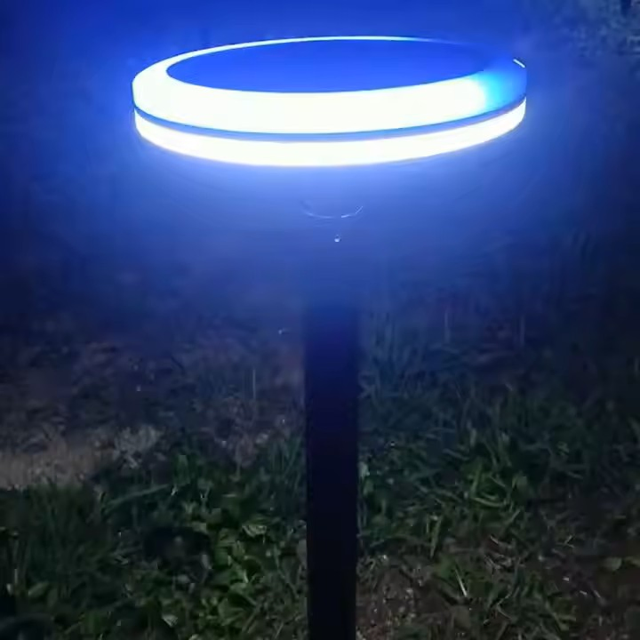 Solar Powered Garden Waterproof Charging Energy Saving RGB Charging Decorative Light Garden/Courtyard Outdoor Light