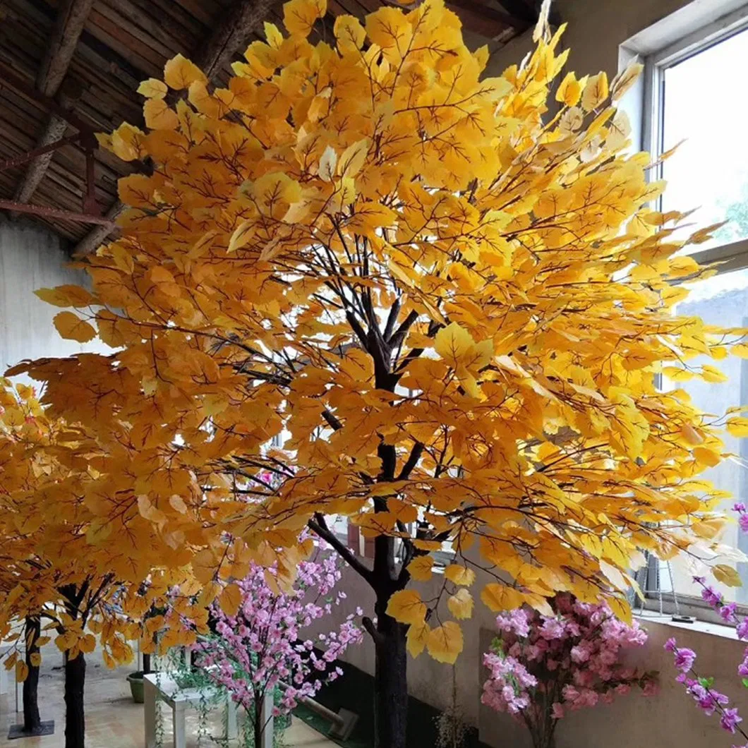 Realistic Artificial Cherry Blossom Tree Simulated Garden Landscaping and Scenic Spot Wedding/Christmas Layout Artificial Landscape Tree