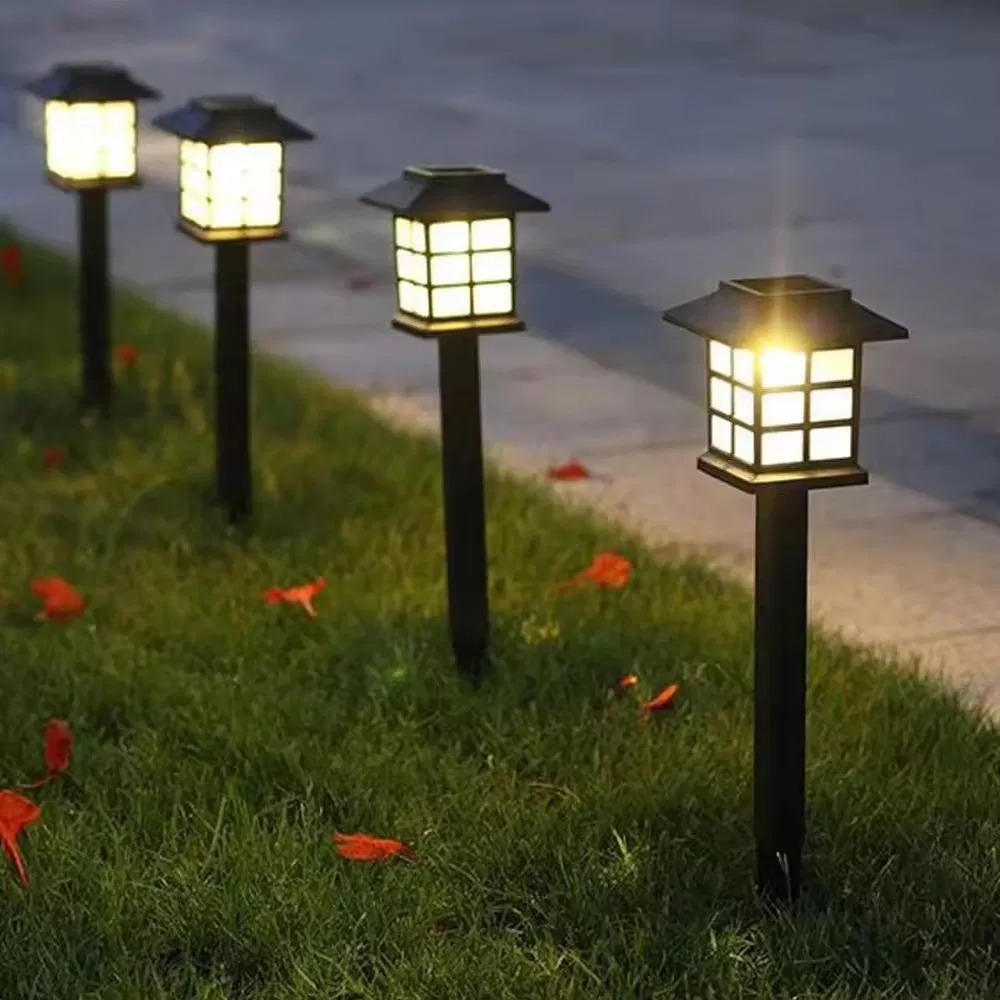 Landscape Stake Lights Waterproof Solar RGB Light Outdoor LED Solar Lamp Garden Pathway Yard Lawn Light