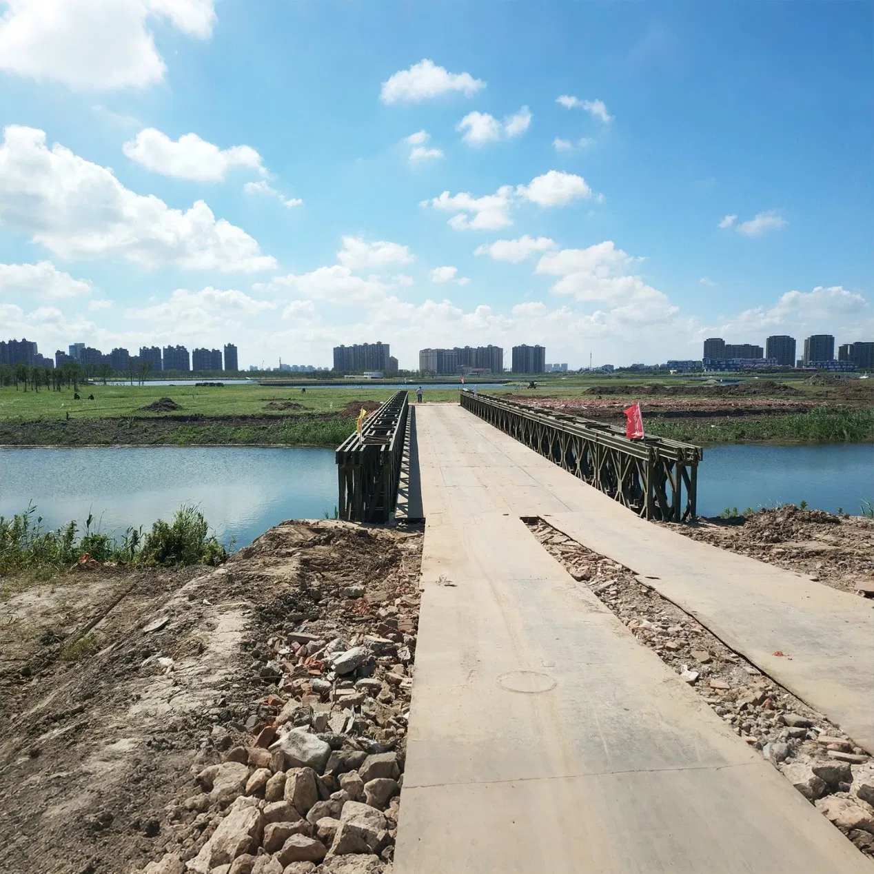 Prefabricated Temporary Modular Bridge/Modular Steel Bridges for Sale