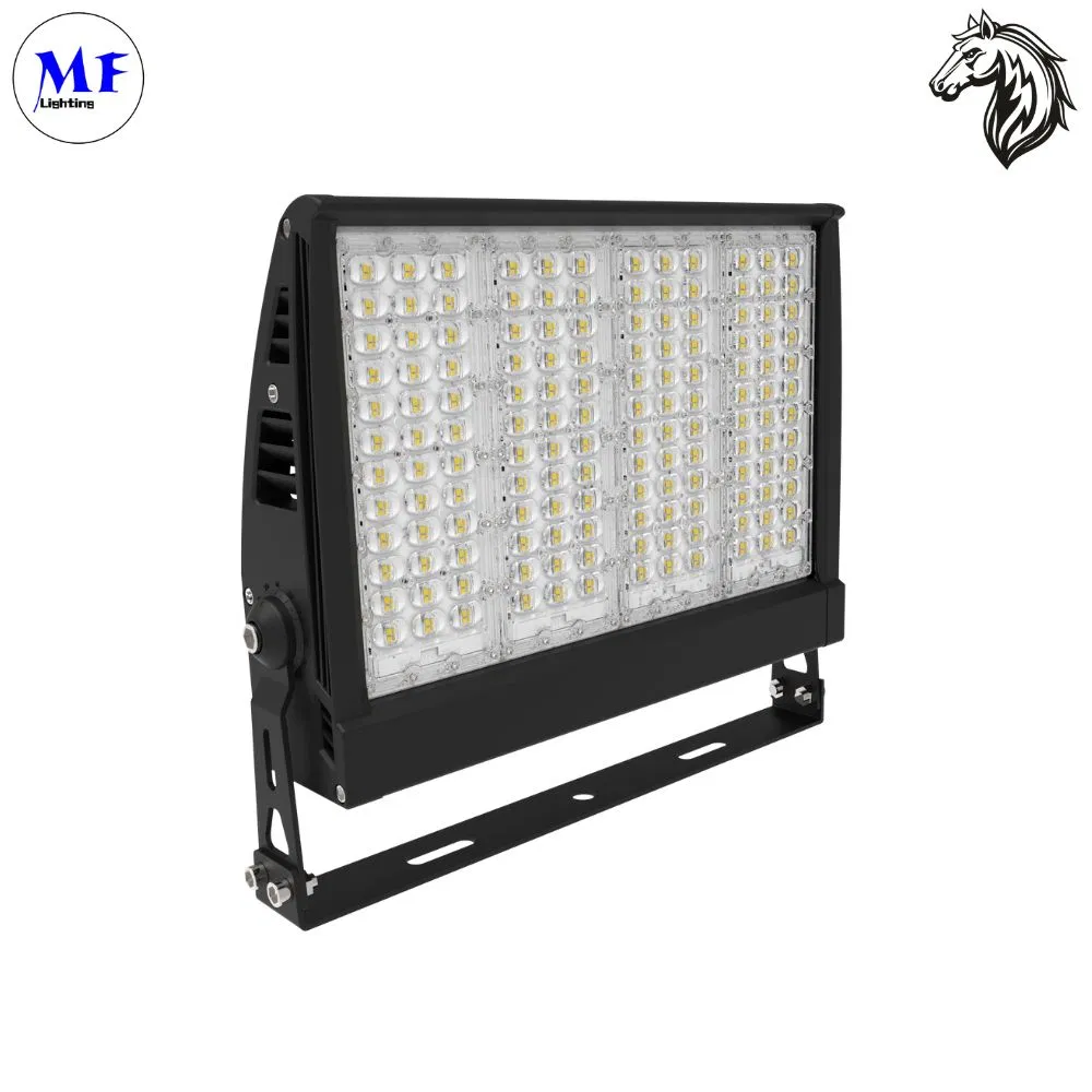 Free OEM/ODM 800W 1-10V/PWM/ Triac Dimming Zigabee LED High Mast Flood Light Waterproof LED Floodlight for Outdoor Sport Tennnis Court Commercial Centre Plaza