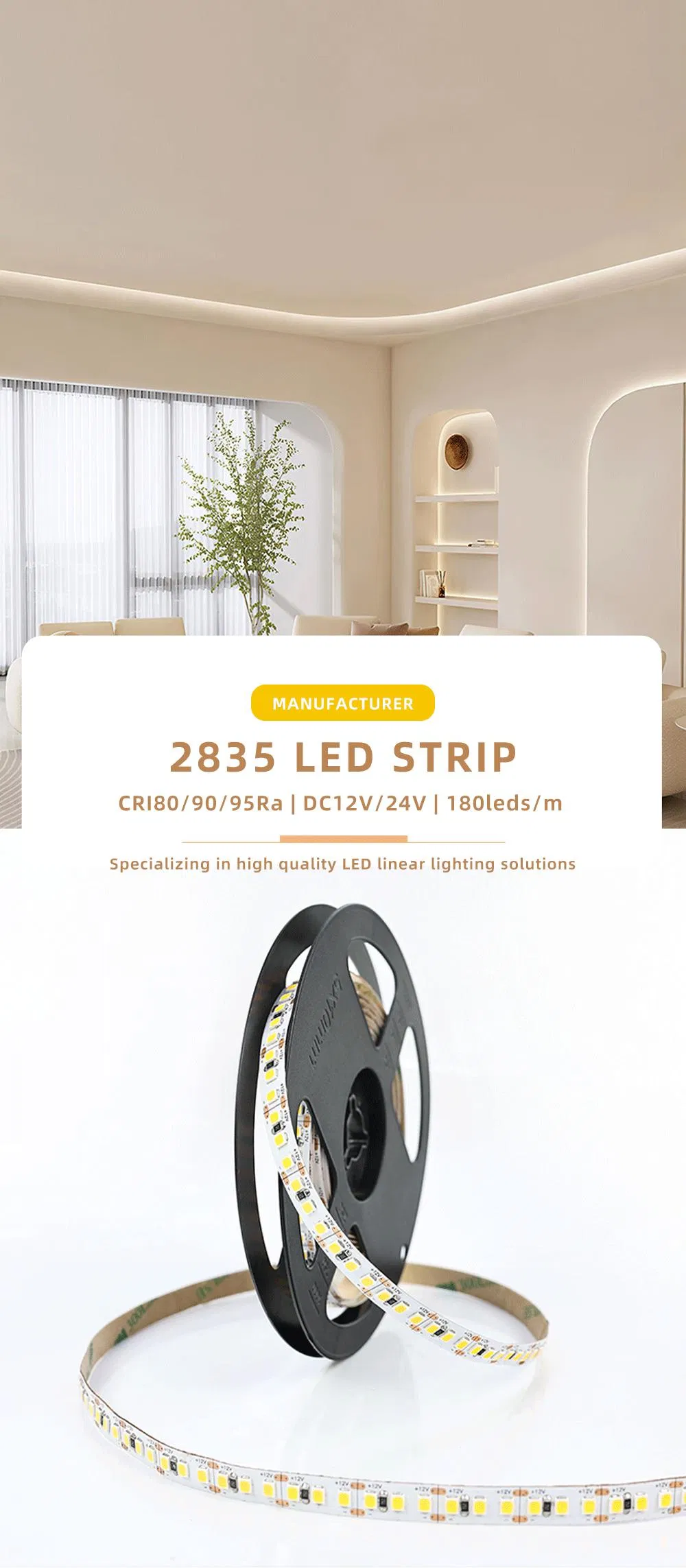 High Lumen 2835 LED Strip