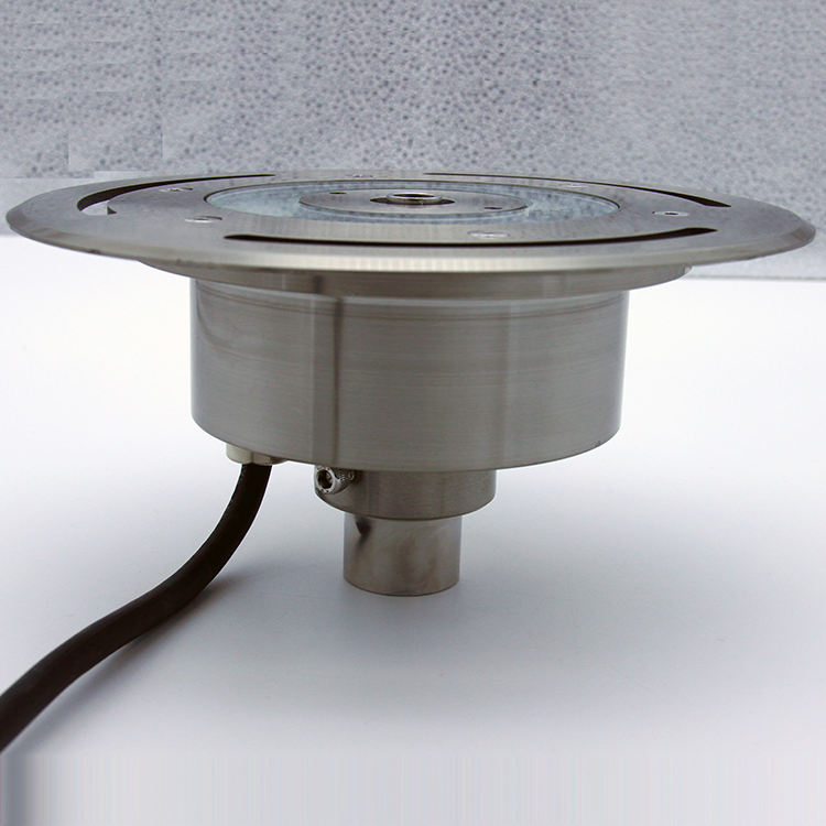 IP68 24V RGBW DMX Submersible Spray Ring Underwater LED Fountain Lights with Nozzles