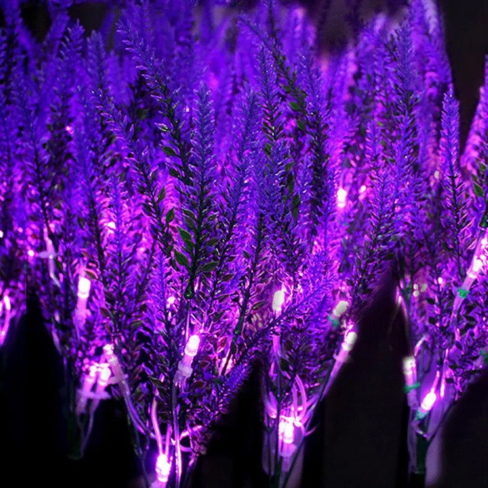 Solar Flower Lights Outdoor Decorative 2-Pack Garden Powered IP65 Waterproof Flash Ci24842