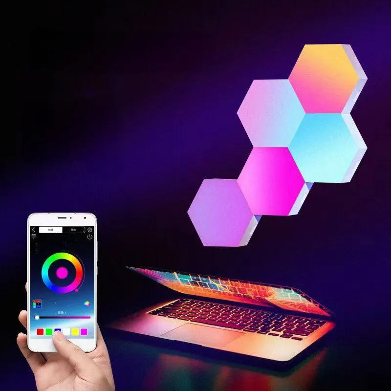 Quantum Light Hexagon Modular Honeycomb Light