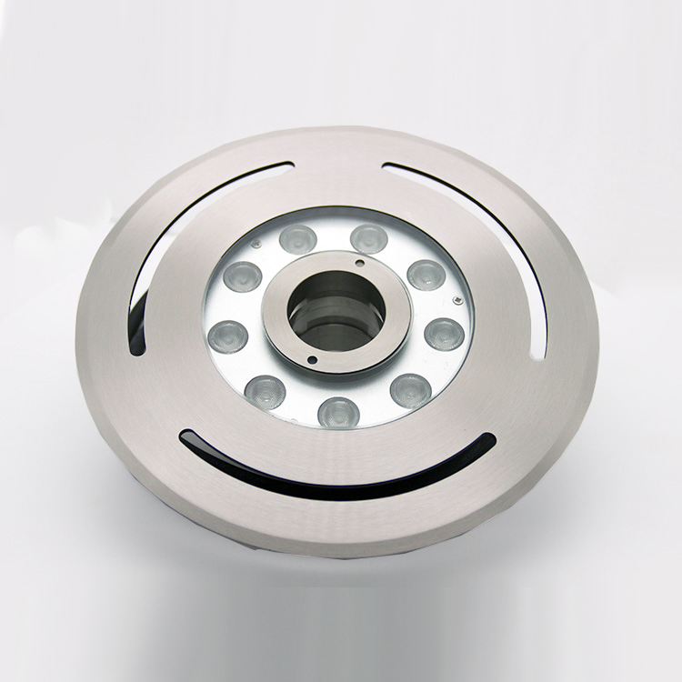 IP68 DMX RGB Submersible 120V Pond LED Underwater Dry Fountain Nozzle Lights