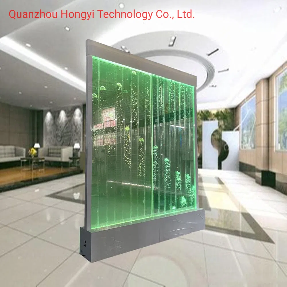 Customized Digital Waterfall LED Fountain LED Lights Hot Sale Night Club Wall Decor
