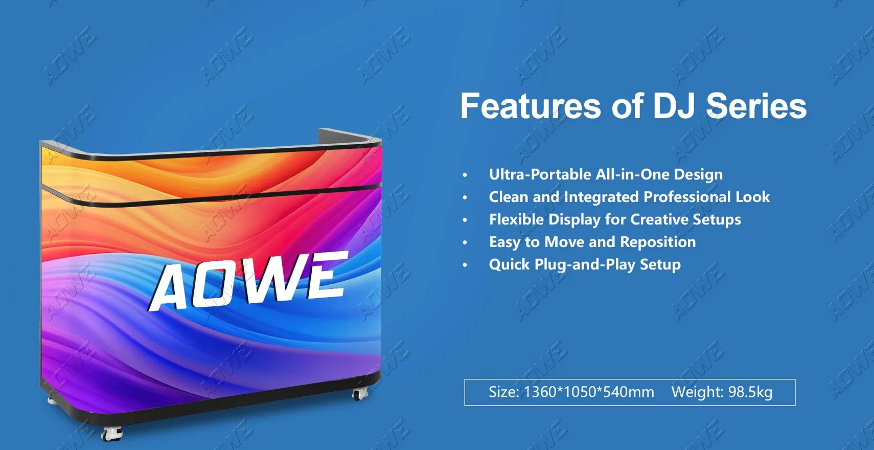 DJ Booth LED Display