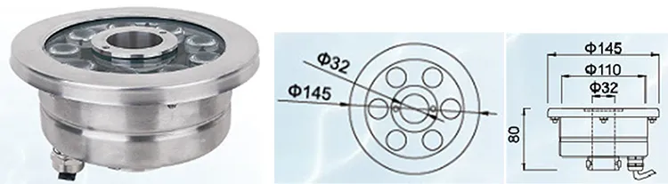 Fountain Light Details