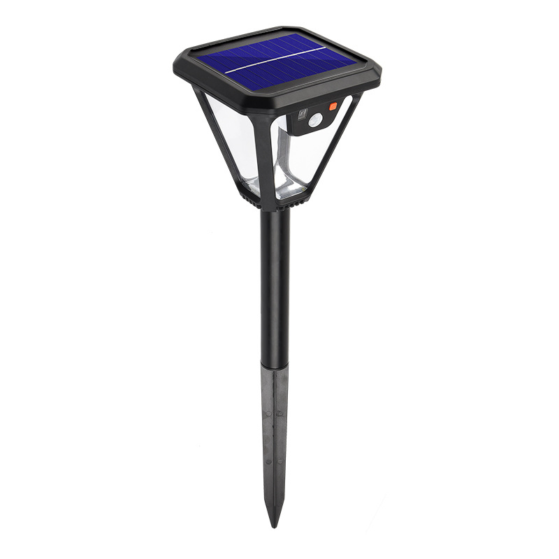 ABS Wholesale Outdoor Decorative Landscaping Ground Lamp LED Garden Wall Light with Solar Powered