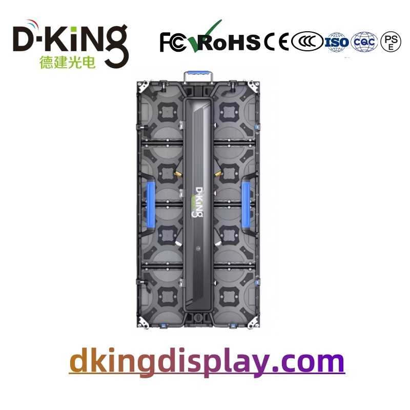 Music Festival HD LED Video Wall Outdoor P4.81 LED Screen Display Waterproof 500*1000mm Cabinet