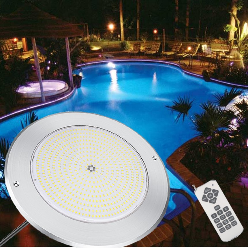 IP68 Flat Smart WiFi LED RGB Ultra Thin Underwater Swimming Pool Lights