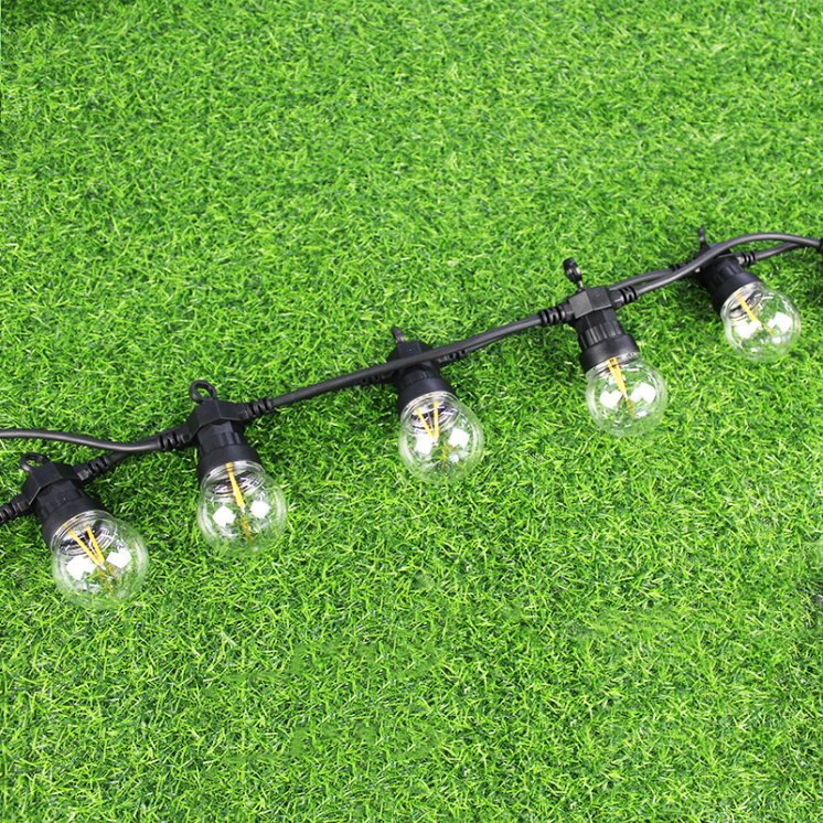 G50 Festoon Bulb Light DMX Warm White 2700K Custom Filament LED Bulb Light Decoration