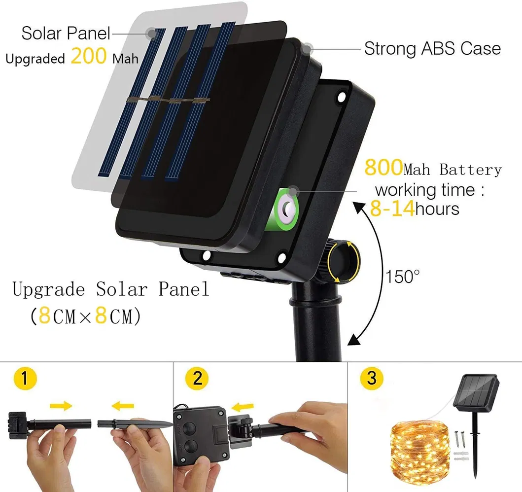 Solar Garden String Lights