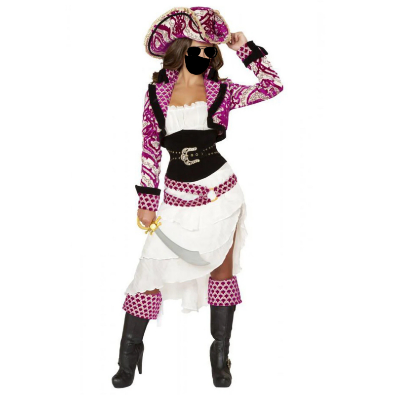 Eye-Catching Pirate Costume for Kids and Adults, Perfect for Parties MOQ 200 Sets Per Style 4ourcostumes