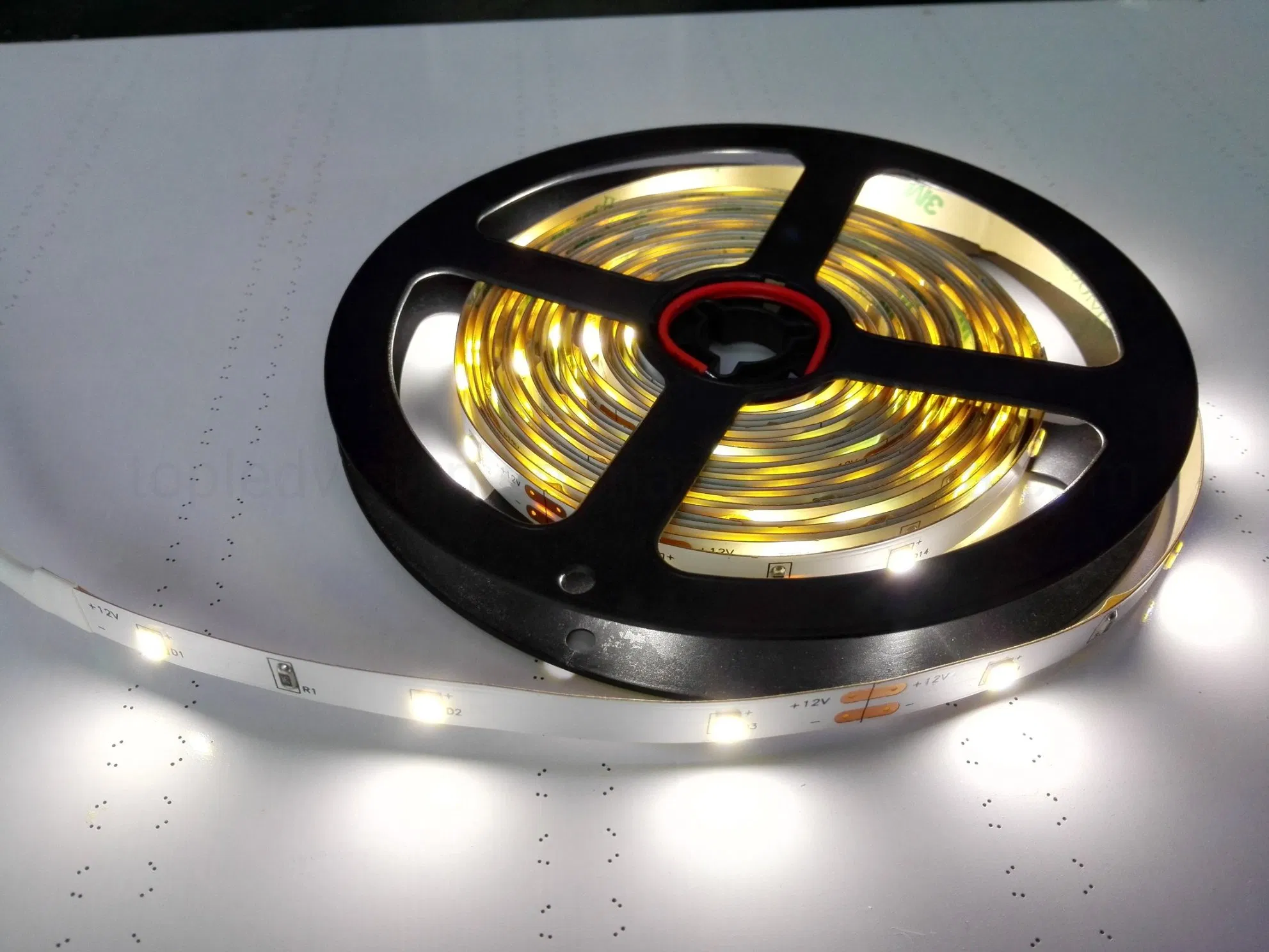 High Density LED Tape Light DC12V 24V IP20 6W/M White Warm White Flexible LED Strip