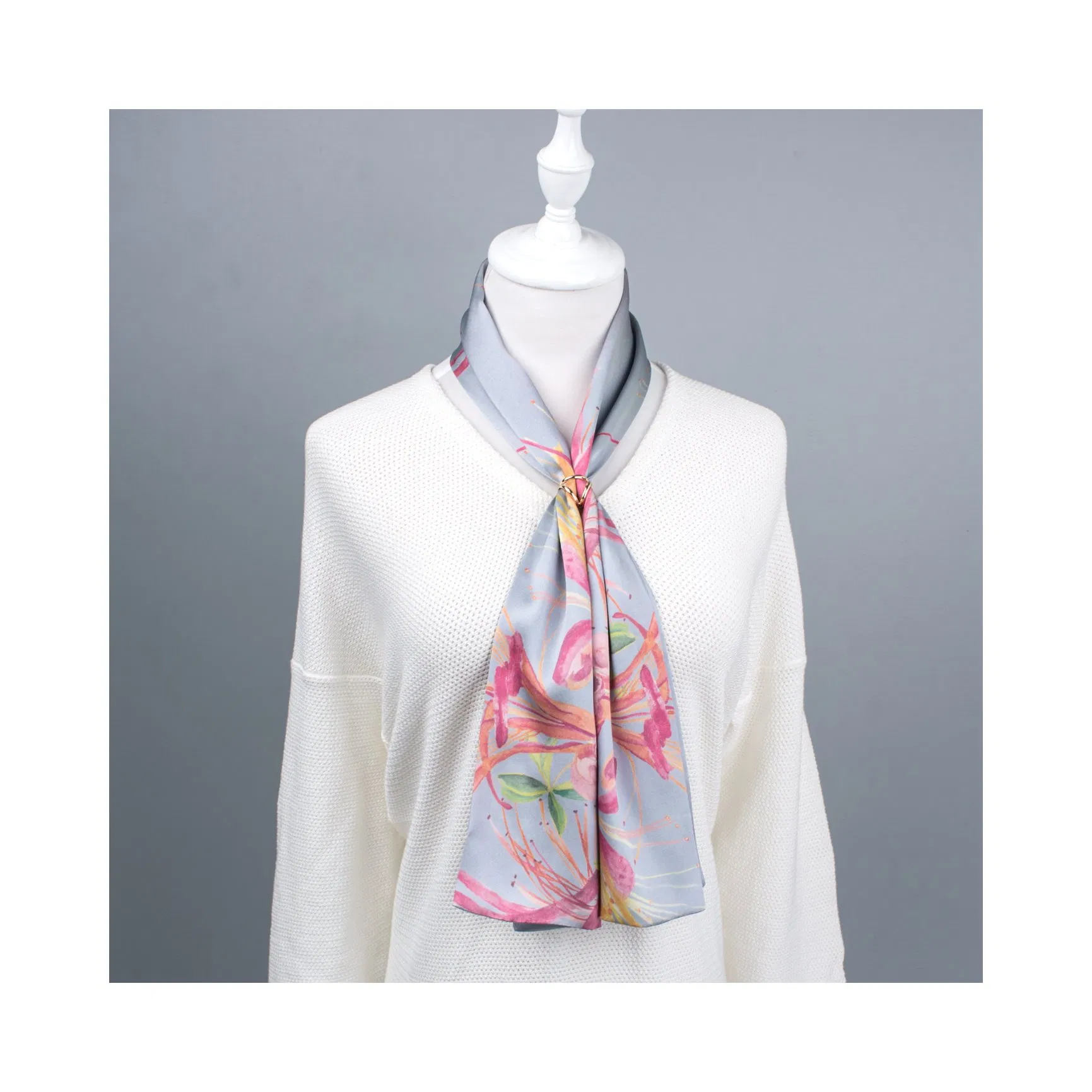 Custom Printing Silk Twilly Tie