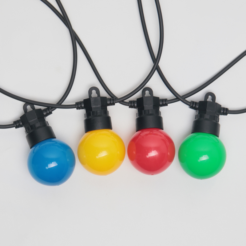 5m 10m Solar Powered Low Voltage Outdoor Decorative Wedding Halloween Christmas Decoration String Lights for Events