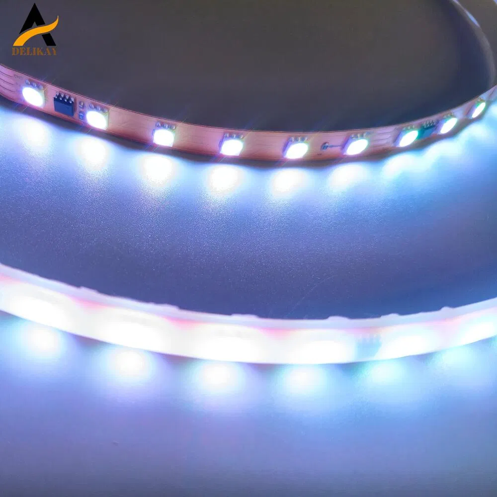 High Quality Silicone Extrusion IP68 RGB 5050 Bendable Tape Lights for Bedroom Stage Cabinet Kitchen DIY Lighting