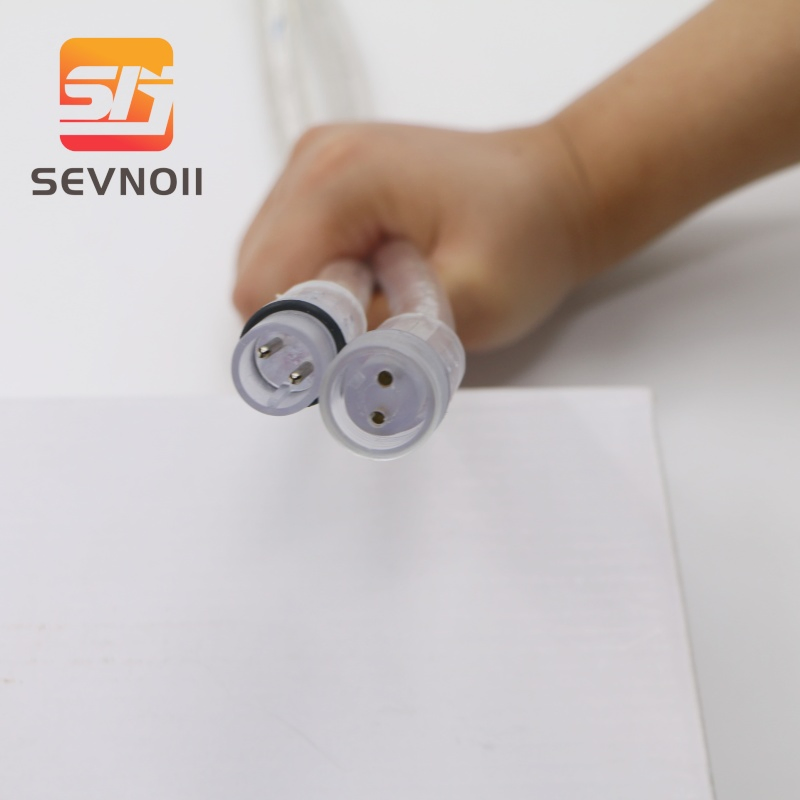 Rope Flexible DIY Lighting 2 Wire Round Rope Light 100m Christmas Decoration LED Rope Lights